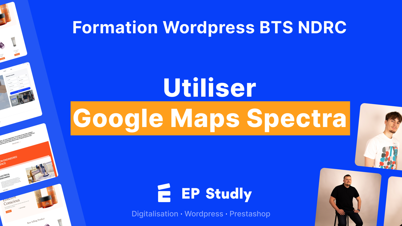 Utiliser le widget Google maps