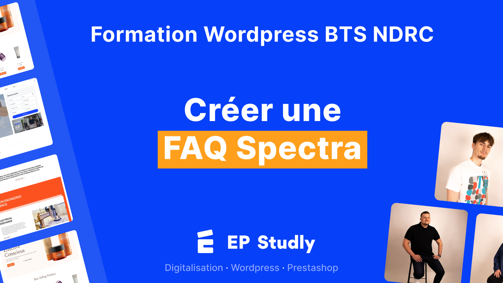Créer une FAQ Spectra sur WordPress