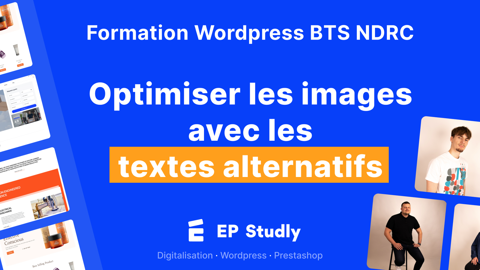 Texte alternatif et légende