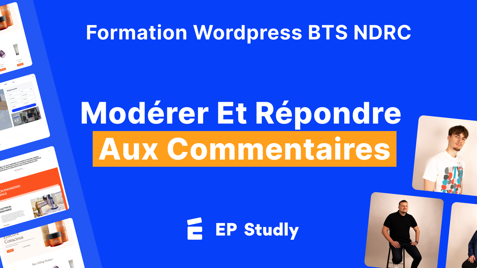 Modérer et répondre à un commentaire WordPress