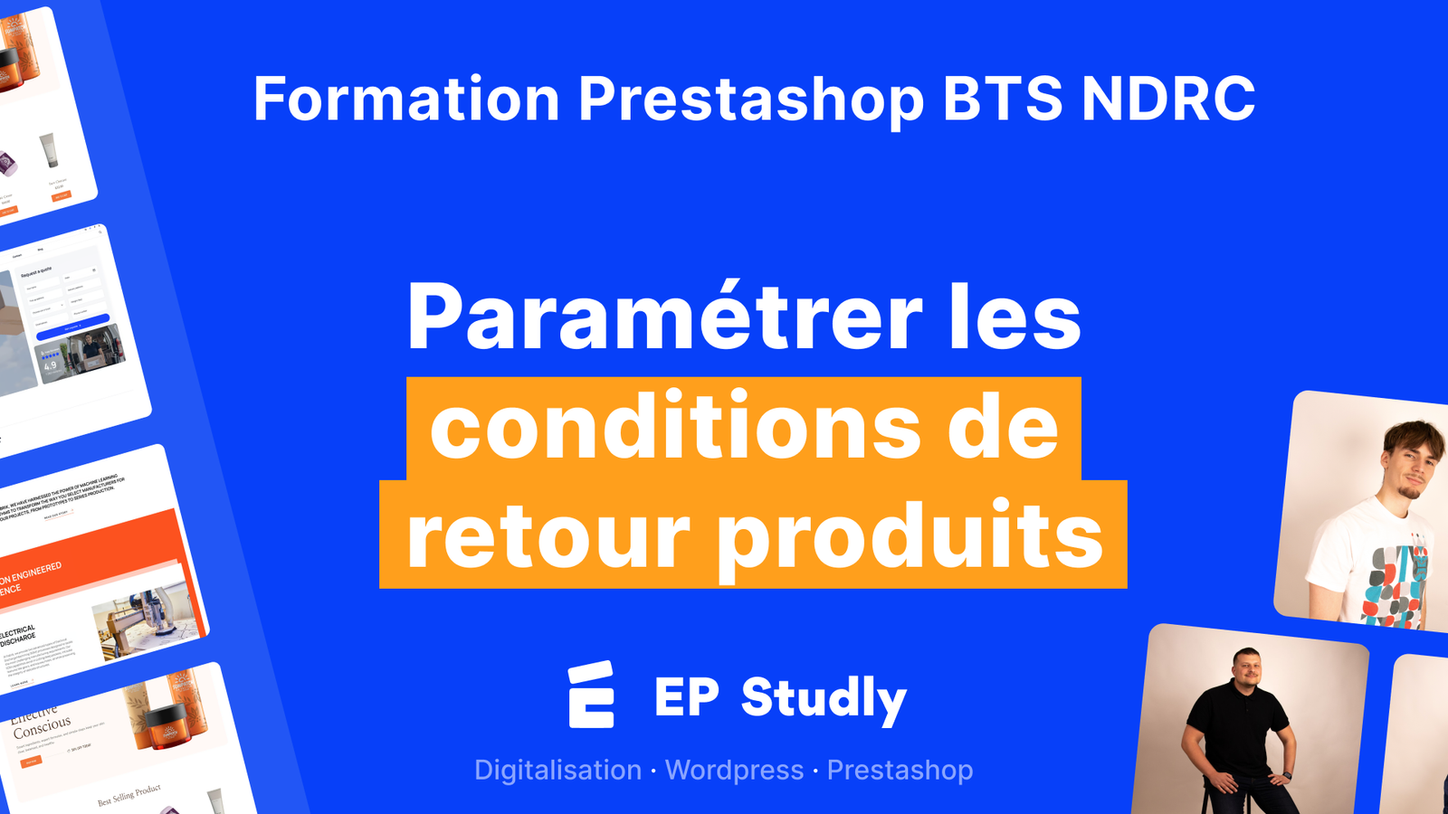 3.3 Paramétrer les conditions de retour produits