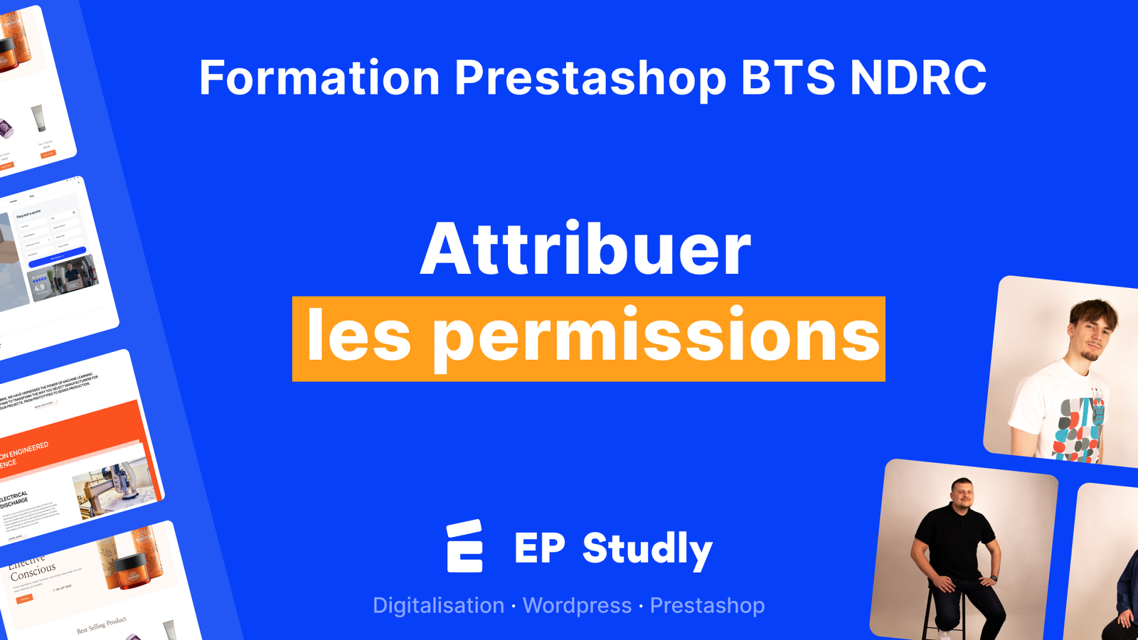 8.2 Attribuer les permissions