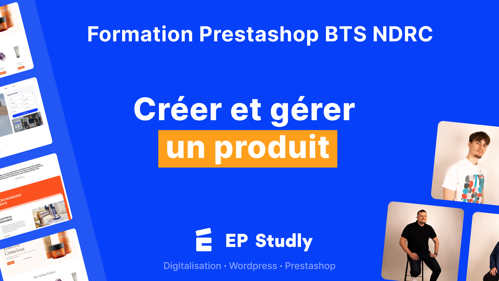 2.1 Créer et gérer un produit